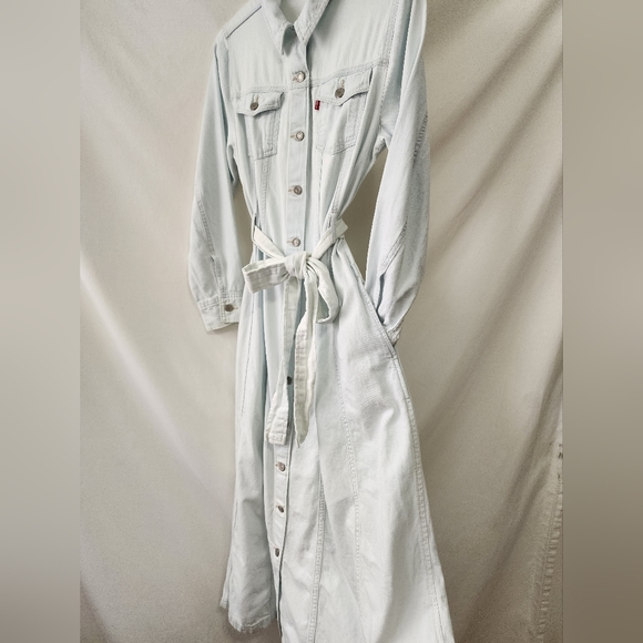 Levi’s Denim Maxi Dress - Picture 7 of 15